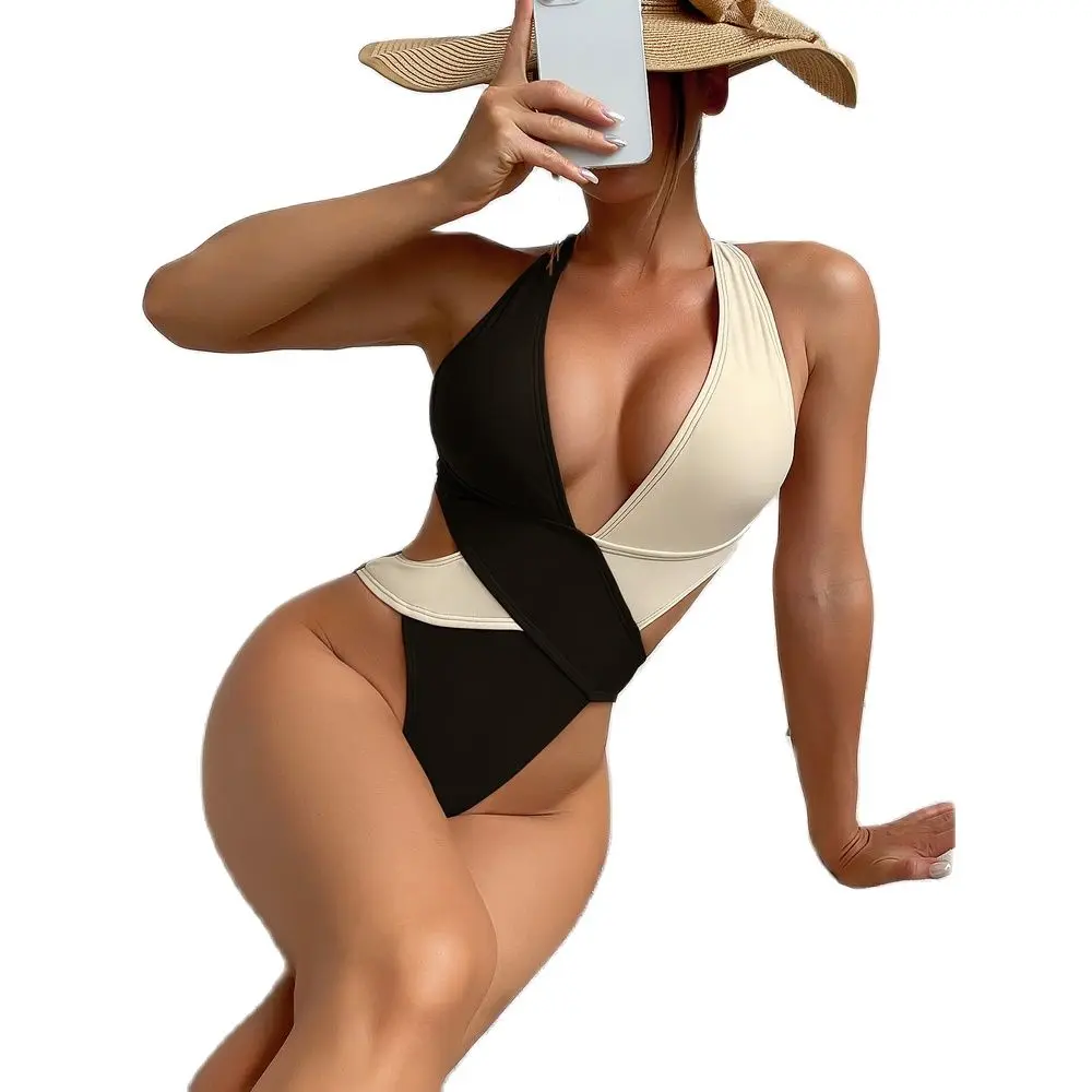 

Брендовый купальник без косточек, женский купальник, сексуальный цельный комплект микро бикини, купальный пляжный костюм, пляжная одежда, лето 2023, бразильский