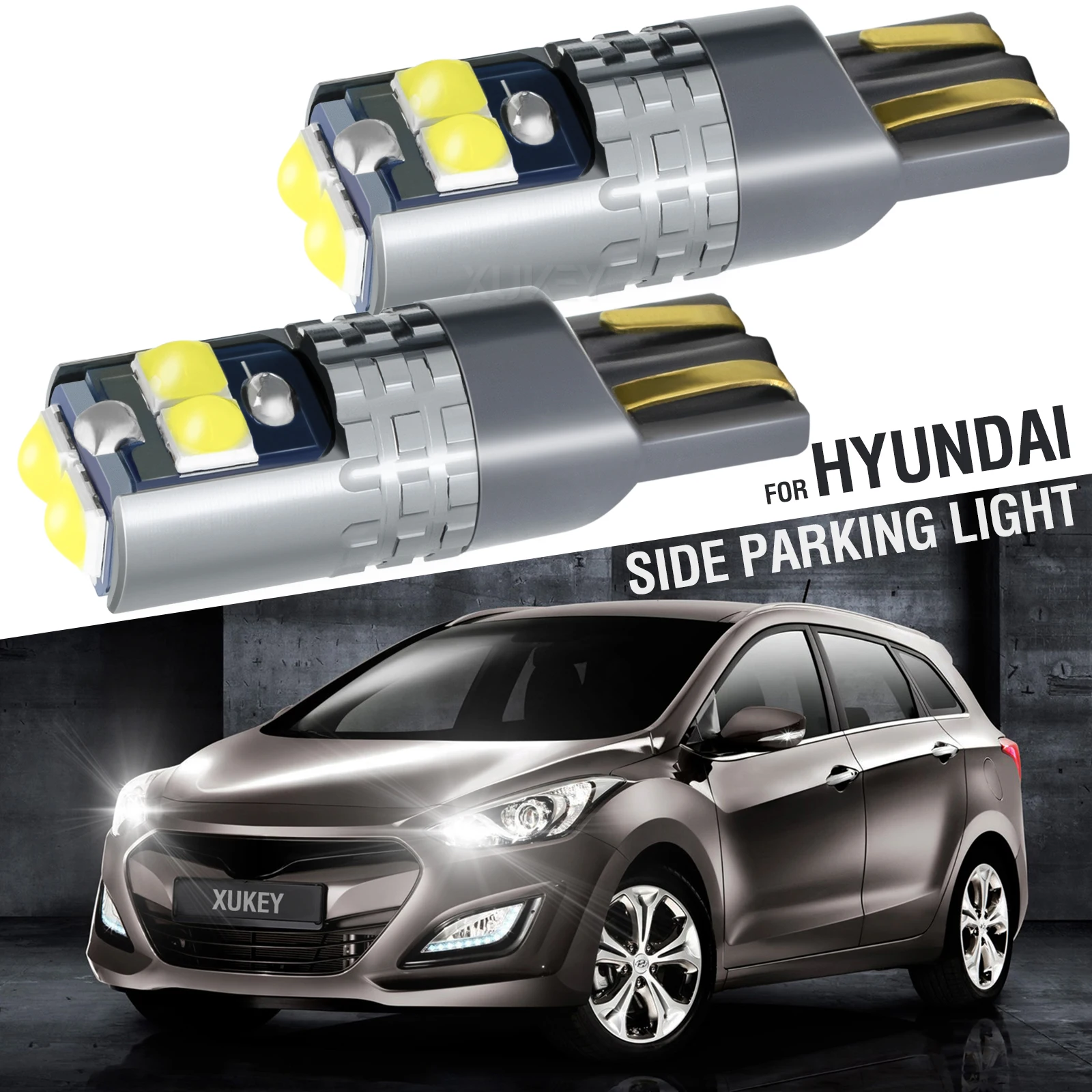 

Для Hyundai i30 Solaris 2010-2017 Getz ix35 Creta ix25, боковые светильник пы, светодиодсветодиодный парковосветильник огни, босветильник 501 W5W, светодиодсветильник лампы с обновлением