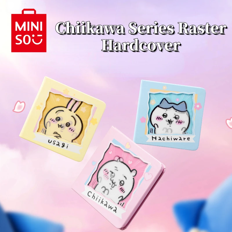 Мини Аниме Chiikawa серия Raster в твердом переплете Милая мультяшная хатия офисная