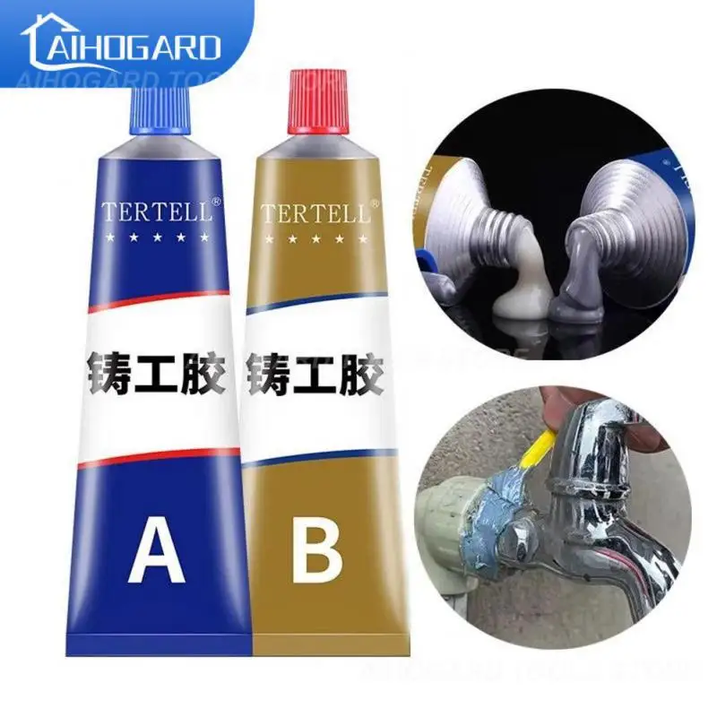 

Quick-drying Cold Weld Repair Paste 20/70/100g Waterproof Strong Casting Ab Glues Ab Adhesive Gel Crackle Welding Glue Magical