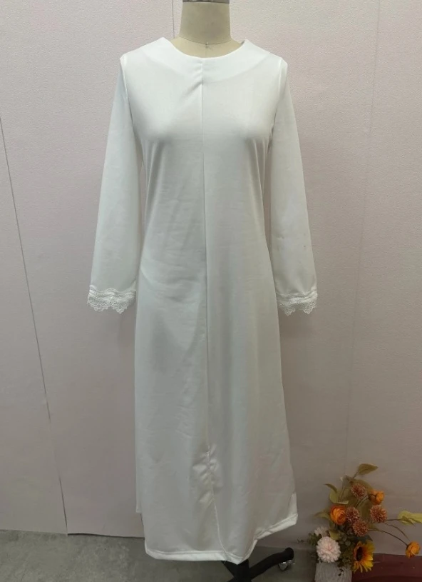 Женское платье CHAIYAO полиэстер однотонное