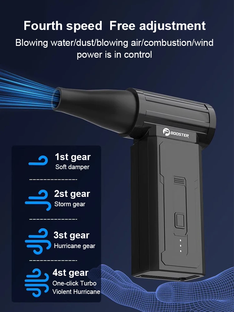 130000 Мини-воздуходувка RPM ручной электрический турбореактивный вентилятор