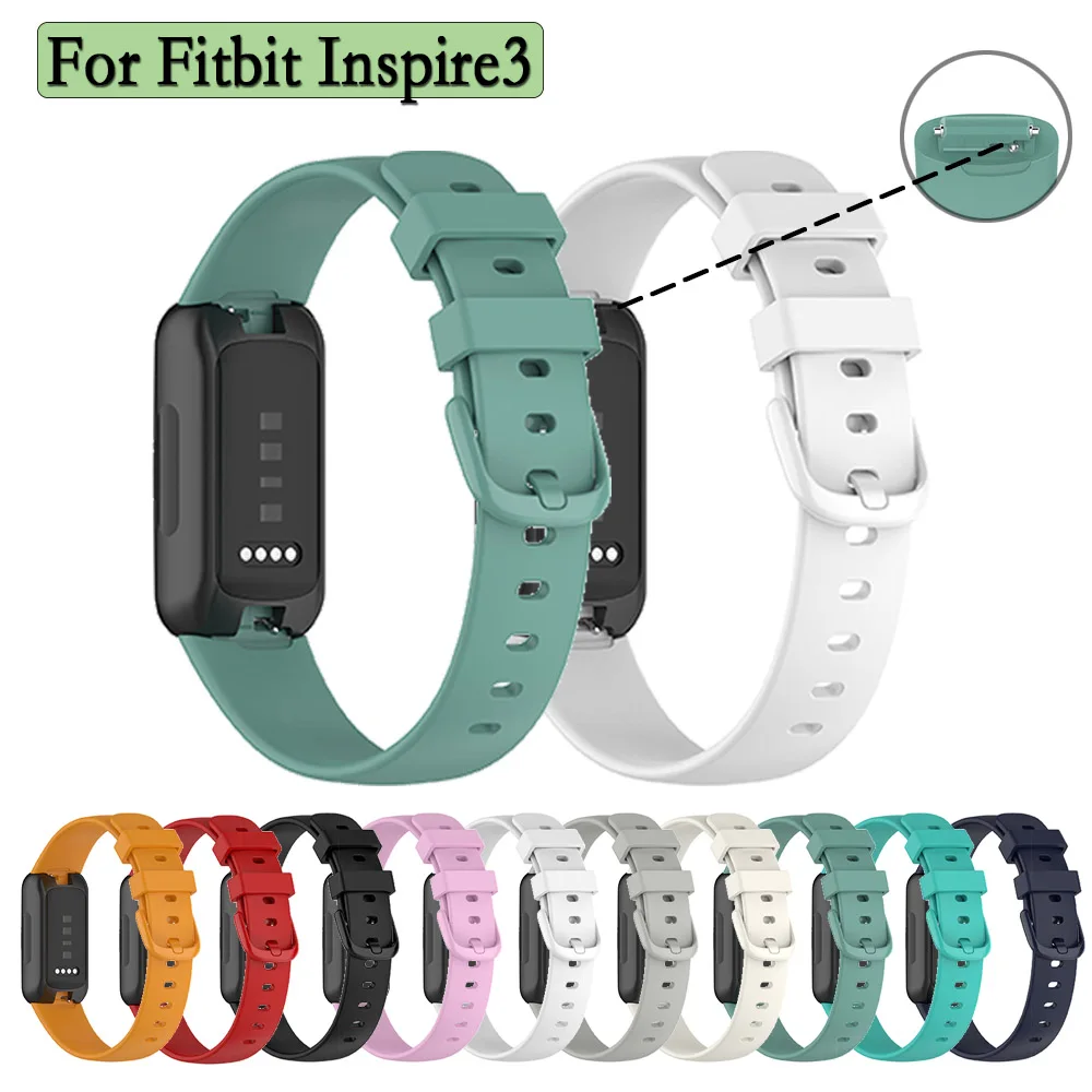 Cinturino Sportivo Per Fitbit Inspire 3 Cinturino In Gomma Cinturino In Silicone Morbido Di Alta Qualità Cinturino Regolabile Cintura S L Taglia Corre