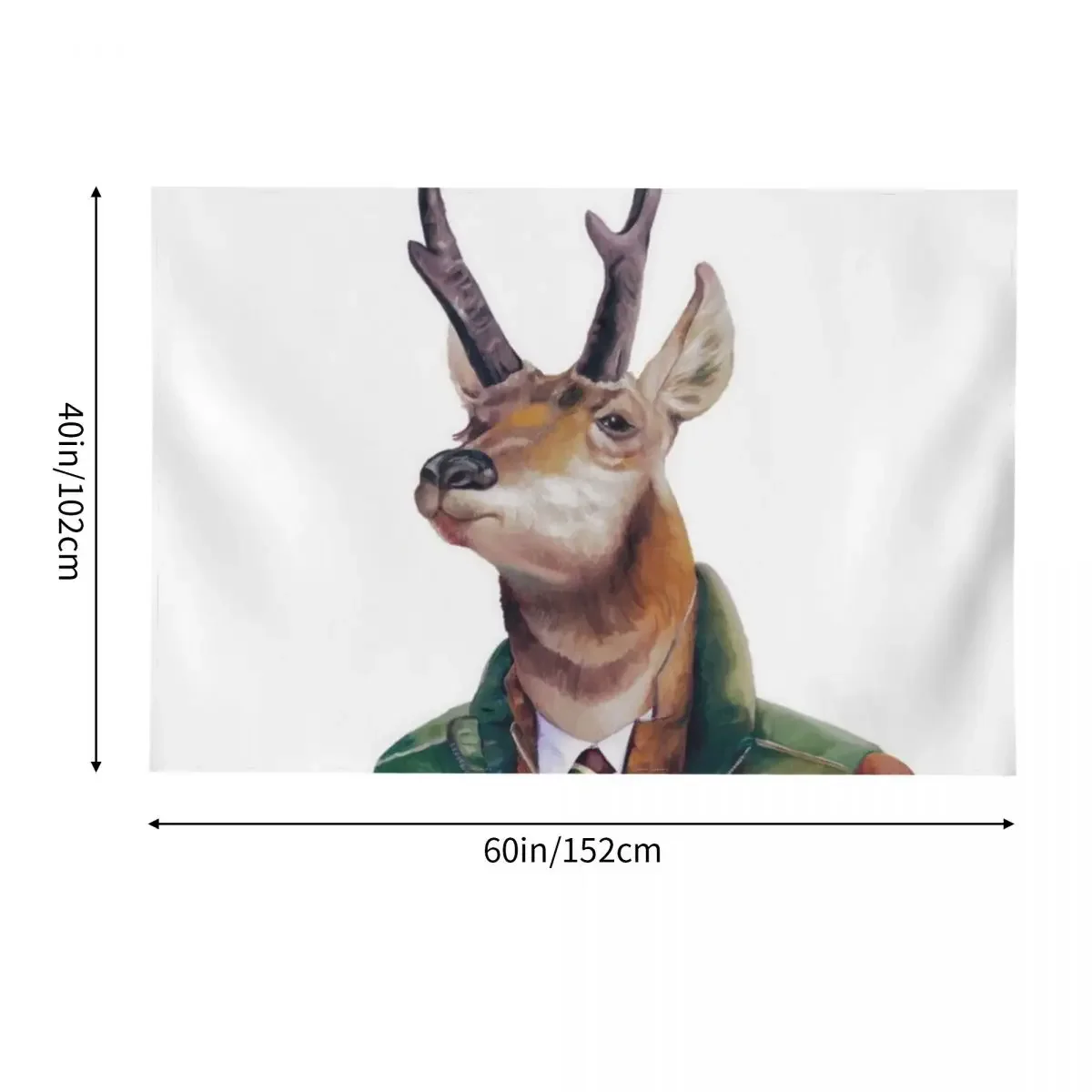 Гобелен Pronghorn с оленем декор для спальни эстетические милые вещи комнаты