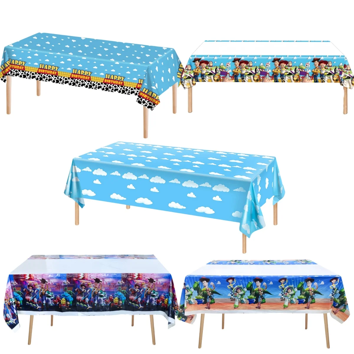 Скатерть из Истории игрушек Disney одноразовая скатерть для стола декор на день