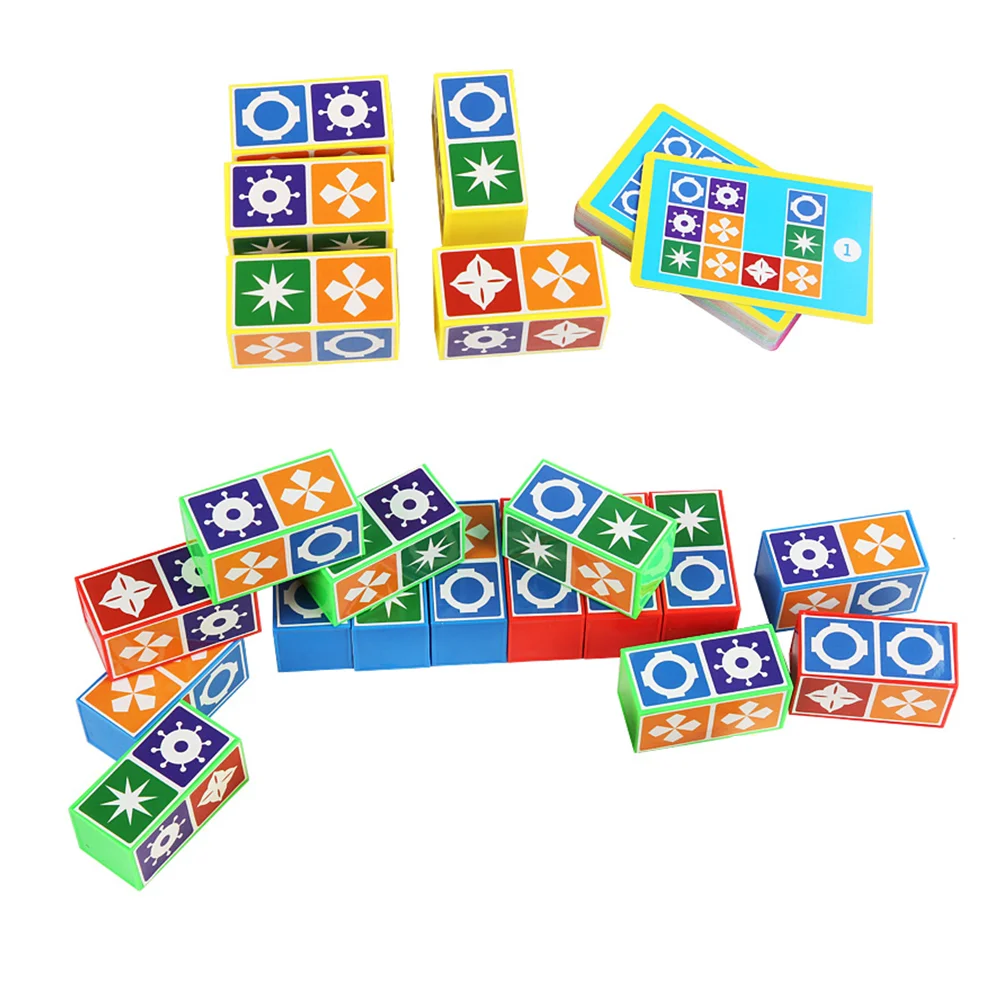 

Game Puzzle Toy Kids Match Early Brain Games Puzzles Block Training Wooden Matching Toys Learning Gift Children Cubes Building