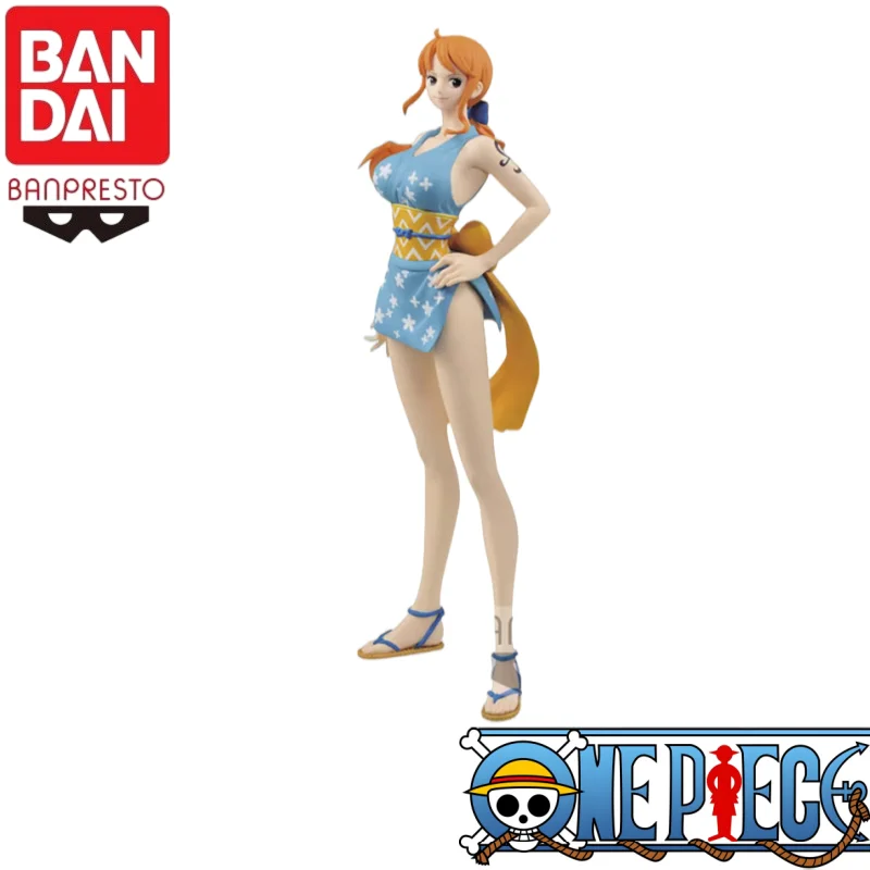 Фото В наличии: Фигурка Нами из One Piece Brilhante Bp Wanno Country, оригинальная аниме-модель, коллекционная игрушка, украшение, подарок №2