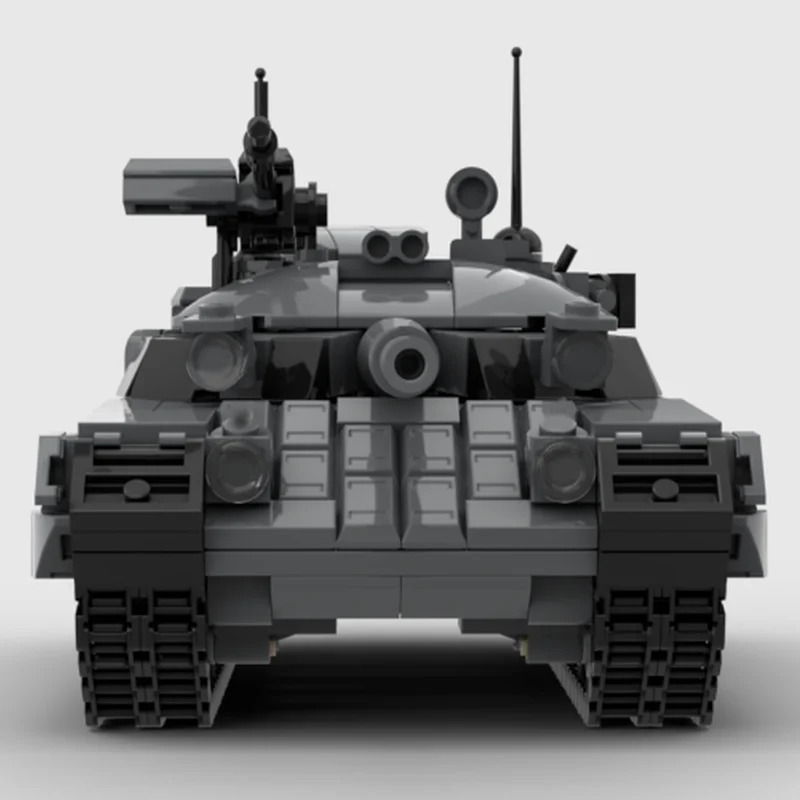 Фото Новый набор из 1268 деталей: Модель военного танка T-80Ud T-80Uk. Конструктор для самостоятельной сборки. Технологичные строительные блоки. Игрушка. Подарок на праздник. №4