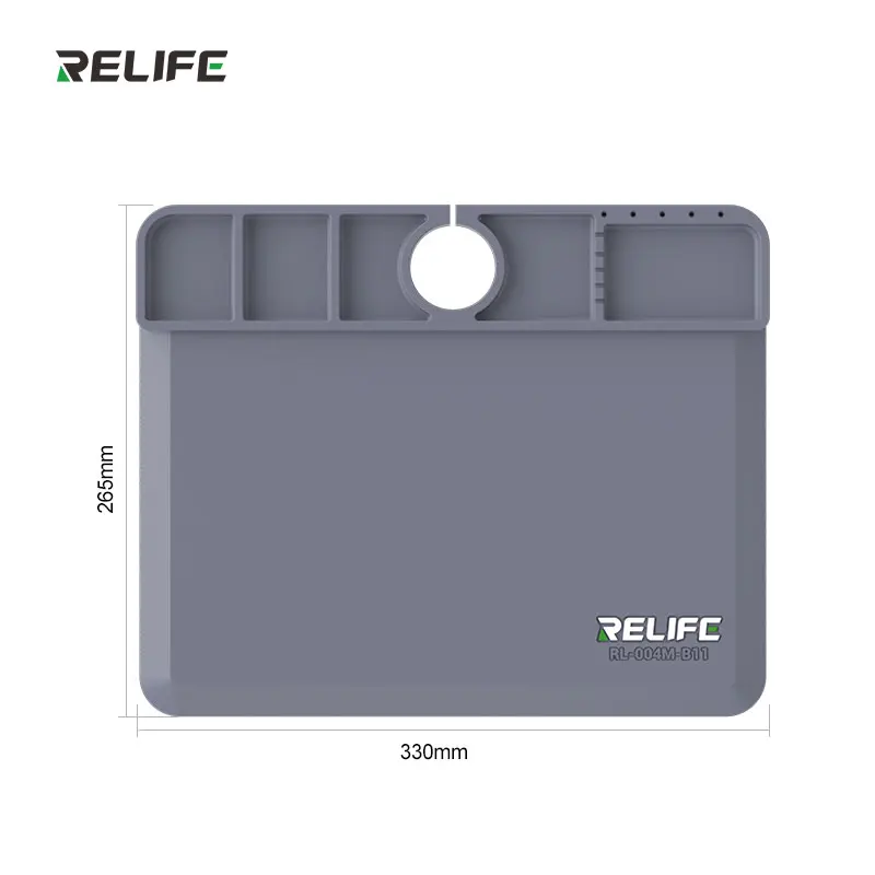 

Relife RL-004M-B11 Силиконовый Изоляционный Коврик Для Стола Основание Для Обслуживания Микроскопа Специальная Термоизоляцион...