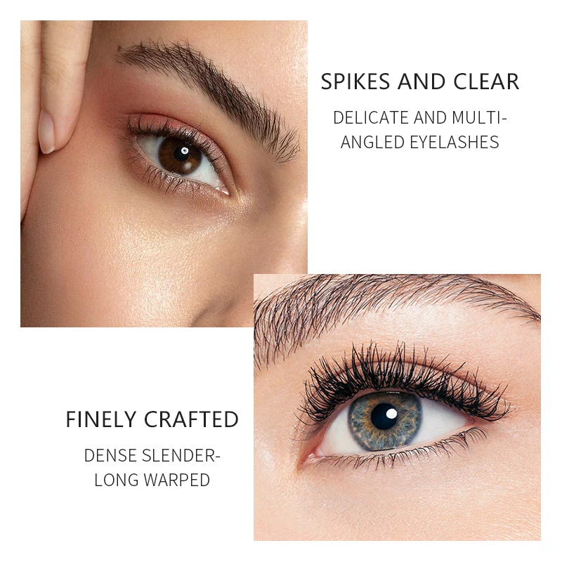 Утолщенная тушь для ресниц объемная натуральная которая остается на месте все