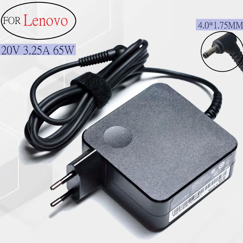 

20V 3.25A 65W 4.0*1.7mm For Lenovo laptop charger adapter IdeaPad 310 110 100s 100-15 B50-10 YOGA 710 510-14ISK