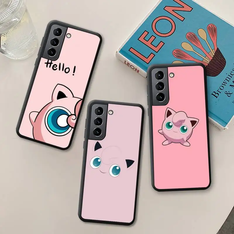 

Pokemon Jigglypuff Phone Case Silicone Soft for Samsung Galaxy S21 Plus Ultra S20 FE M11 S8 S9 plus S10 5G lite 2020