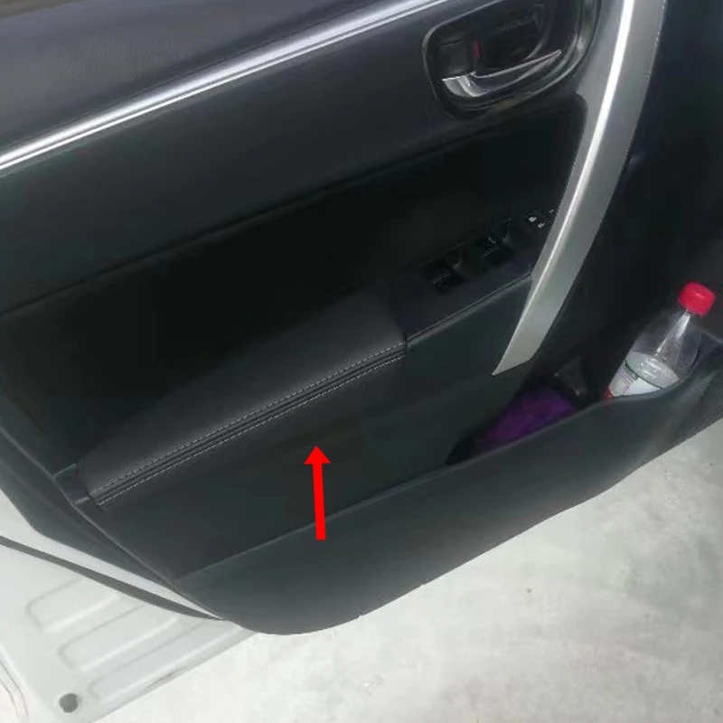Фото Кожаный подлокотник для Toyota Corolla 2013 2014 2015 2016 2017 2018 №2