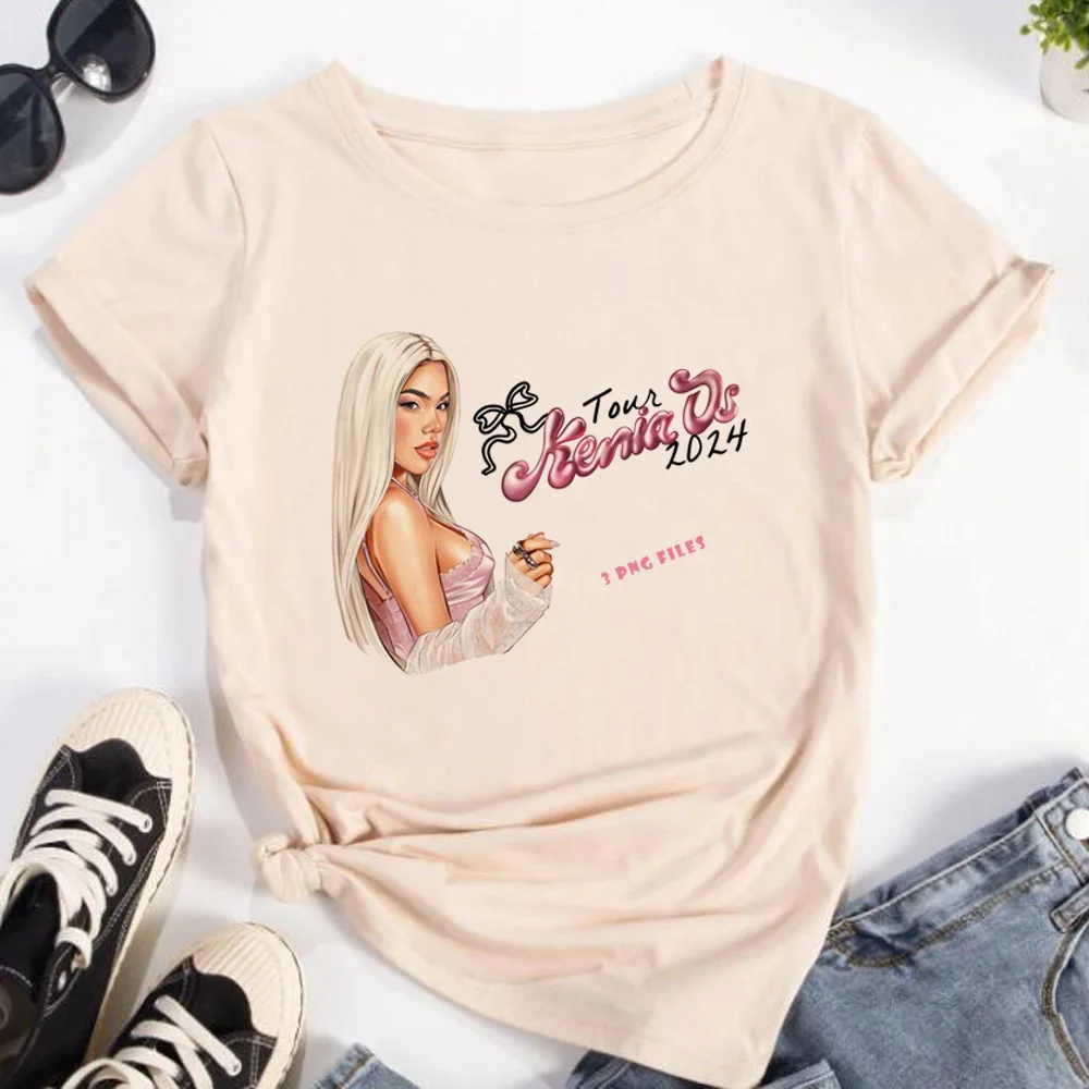 Топ Kenia Os для женщин дизайнерская футболка с рисунком манга в стиле Харадзюку