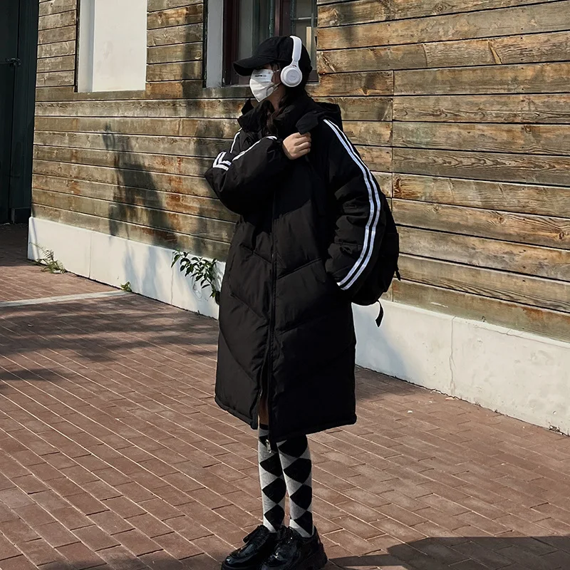 Winter Women's Cold Coat Parkas Super Hot Coats Hooded Long Padded Jacket Jackets Loose Fashion Cheap Wholesale Women's Clothing