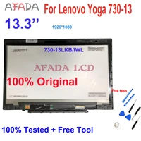 13 3 laptop lcd screen matrix for lenovo yoga 730 13 730 13ikb lcd touch screen display assembly with bezel board 5d10q89746