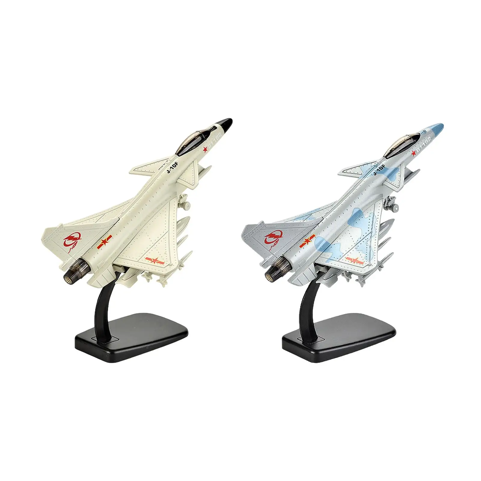 

1/72 J10 Fighter Model Simulation Bomber Pull Back Fighter Metal Diecast Plane for Collection Toy Gift Desktop Ornaments