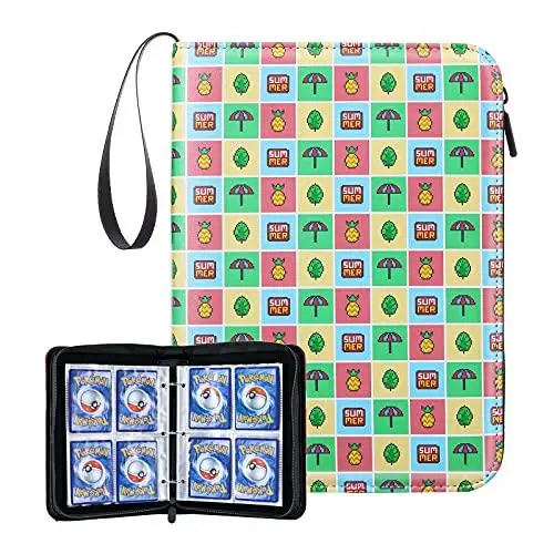 

Brand: Timovo Kart File Holder Carry Bag Trade Card Folder 50 Premium 4 Pockets Page-