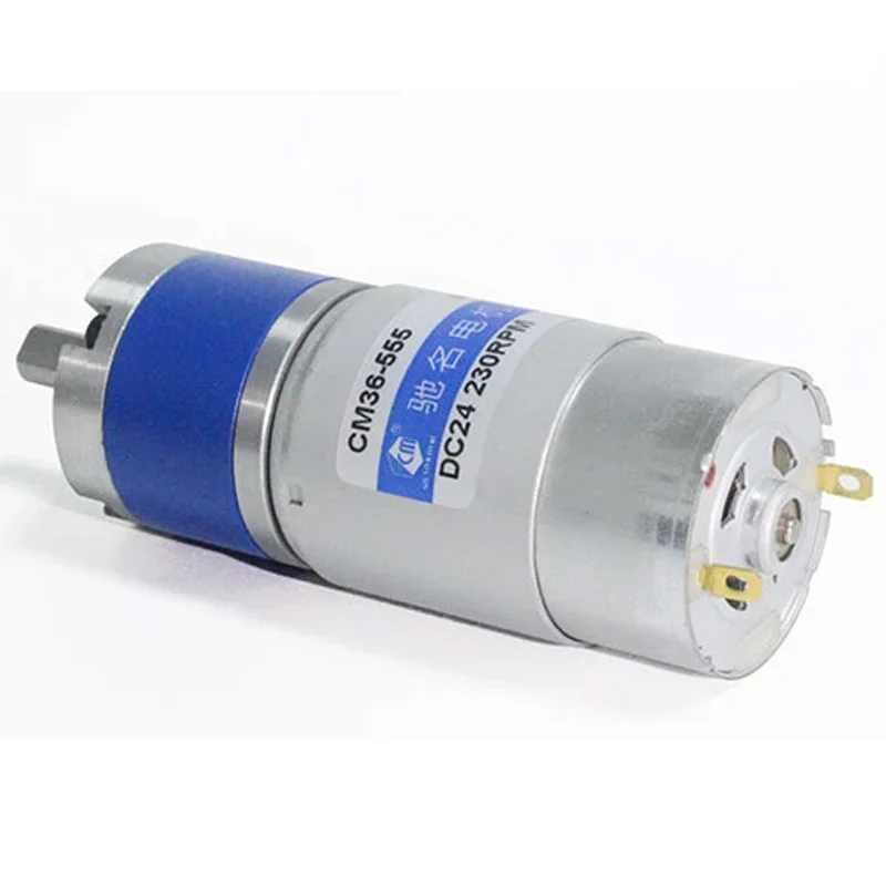 CM36-555 двигатель постоянного тока бесщеточный редукторный 36 мм высокий крутящий