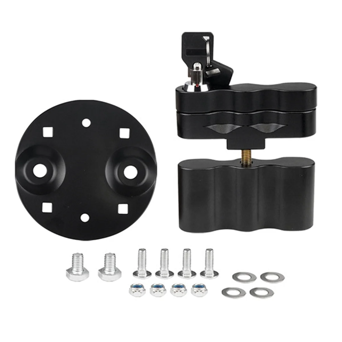 Замок для крепления с ключами. Крепление блокаровки топливного пакета RotopaX LOX-PM