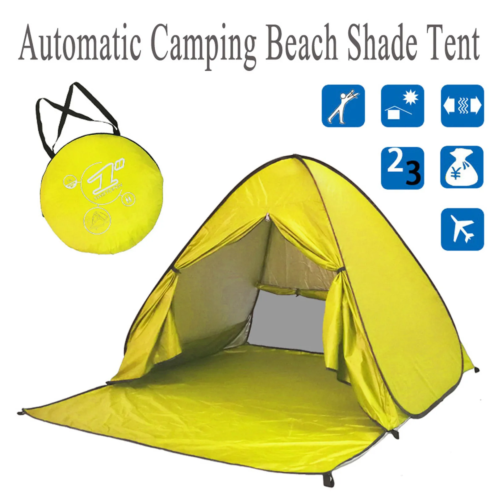 

Cover for Reclining Chair Protection Beach Outdoor Tents Tent Shade Camping Portable Automatic Set-up Patio Chair Storage Cover