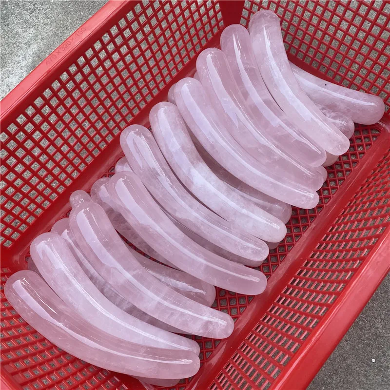 Йони-Палочка из Натурального Розового Кварца 18 см |