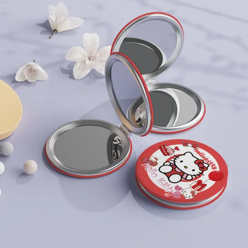 

Kawaii искусственное зеркало My Melody маленькое зеркало портативное зеркало Kuromi почтовое зеркало аниме мультфильм складная девушка подарок