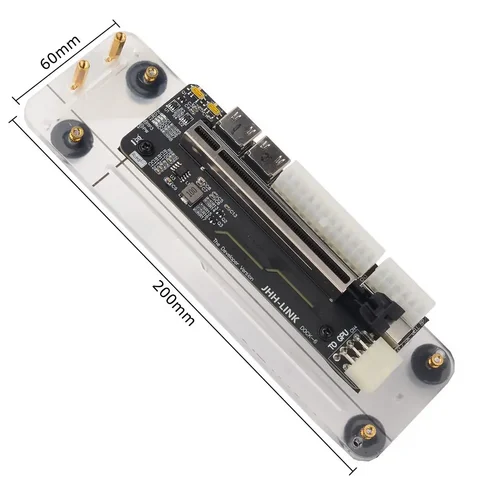 ADT-Link Док-TB3 Райзер PCI-E x4 для eGPU GTX 1060ti