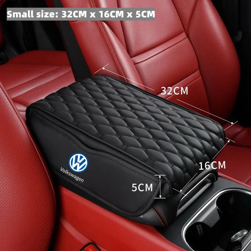

Утолщенный автомобильный подлокотник, мягкая подушка для Volkswagen VW Jetta Polo T5 T4 Golf 7 5 Caddy Passat B8 B6 Touran, автомобильные аксессуары
