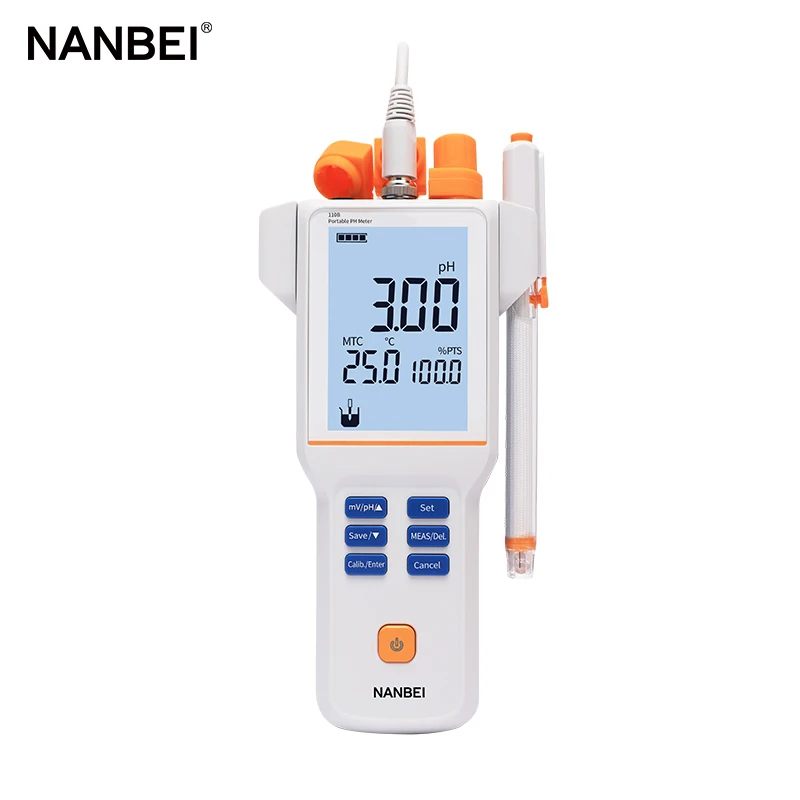 

New design Water Soil Skin Analyzer Portable Lab pH meter