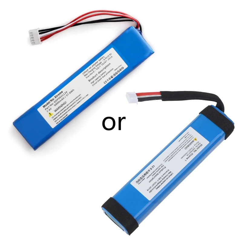 

Rechargable Battery7.4V 5000mAh Li-Polymer for -xtreme Wireless Speaker Repair Rechargeable