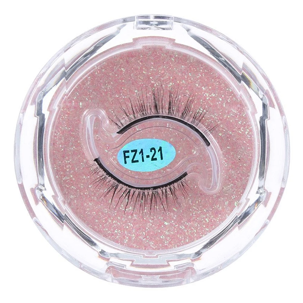 

1 пара, многоразовые самоклеящиеся накладные ресницы, 3D норковые ресницы для наращивания, не требующие Добавления Клея, 3 секунды