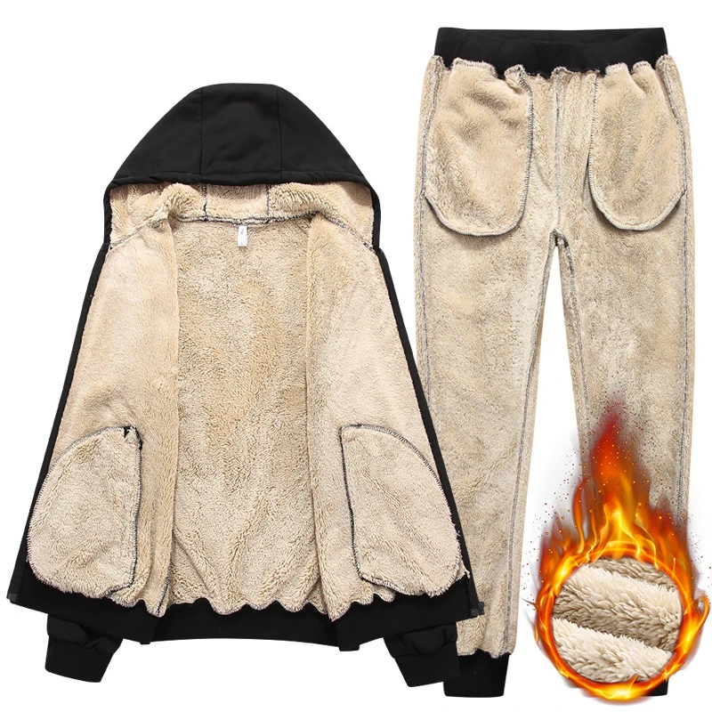 Мужской спортивный костюм из куртки с капюшоном и спортивных брюк - купить по