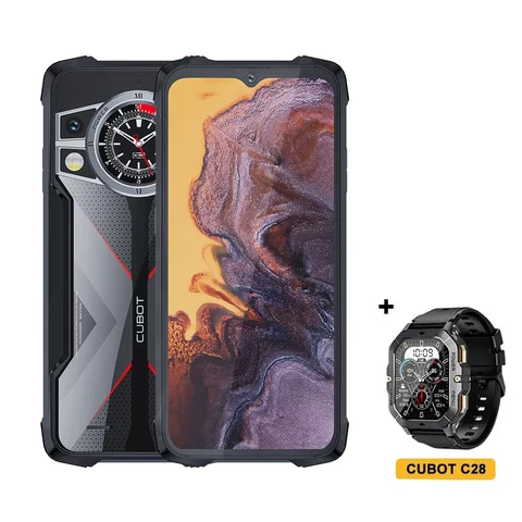New Rugged Smartphone Cubot King Kong 9, Helio G99, 120Hz 6.583" Screen, 24GB RAM(12+12GB), 256GB ROM, 100MP Camera,10600mAh,NFC