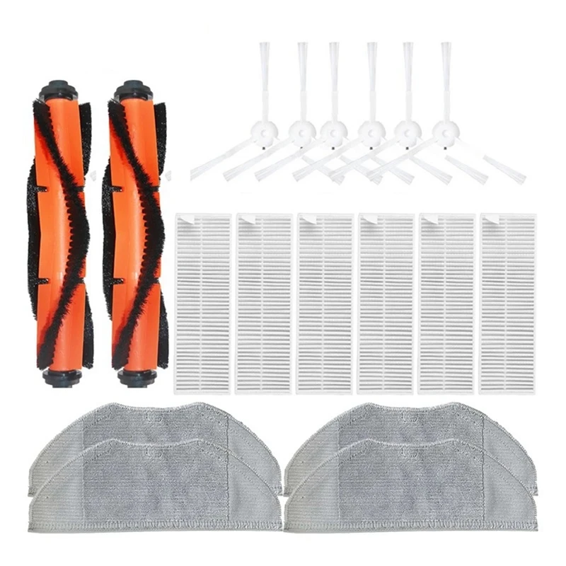 

Main Side Brush Hepa Filter for Xiaomi Mijia G1 Vacuum Cleaner Accessories Mop Cloth Roll Brush Hepa Filter Spare Parts