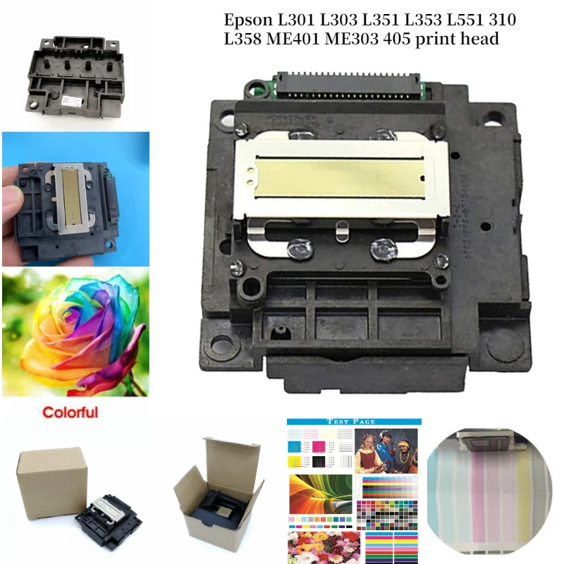 

Printhead Print Head For Epson XP 302 402 L121 L301 L351 L355 L358 L111 L120 L210 ME401 ME303 405 Printhead Replacement Parts