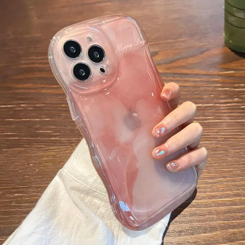 

Чехол для телефона с волнистыми краями подходит для IPhone14 14Promax 13promax 12Promax 11Promax 12Pro