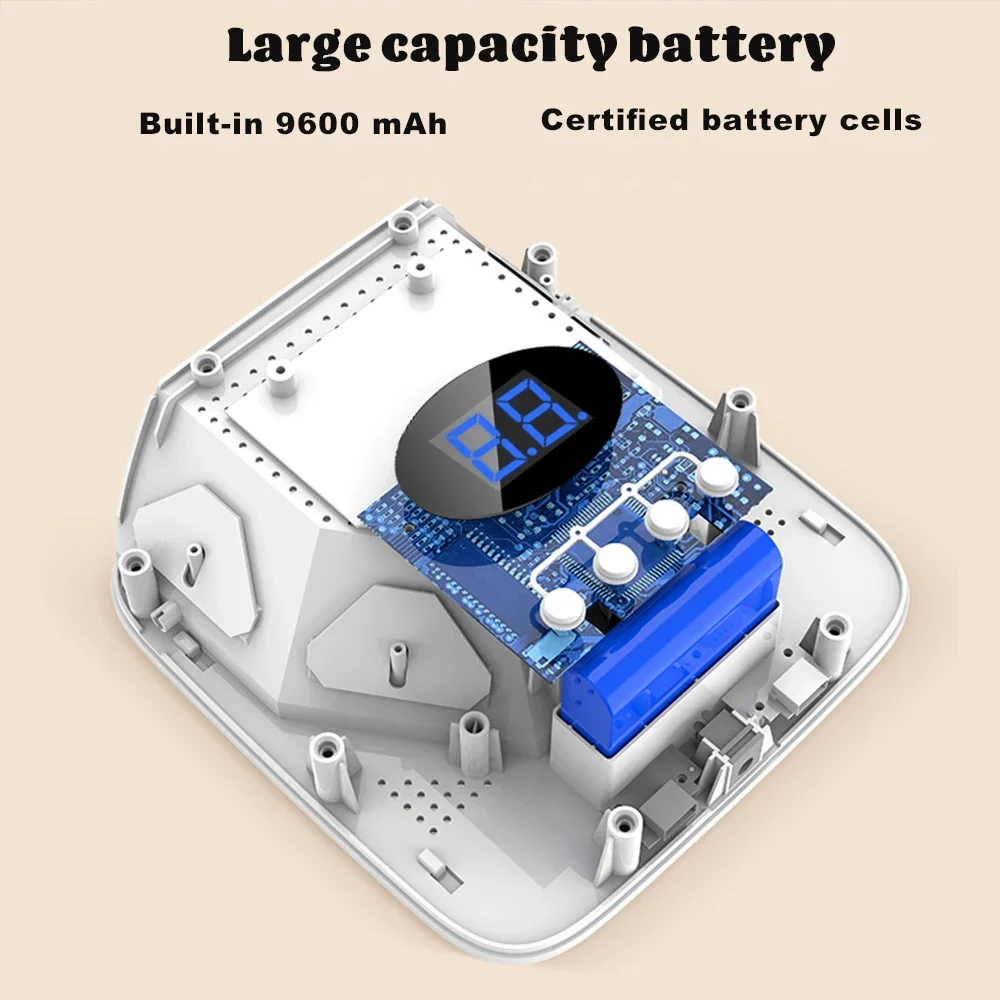 Профессиональная лампа S50 54 Вт для сушки ногтей