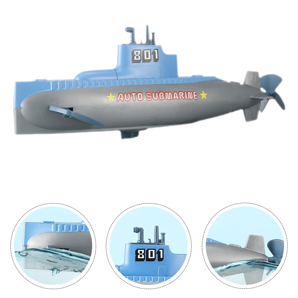 

Bath Toys Tricky Water Clockwork Baby Bathing Playthings Spray Submarine Playing Wind-up Shower Infant Boat