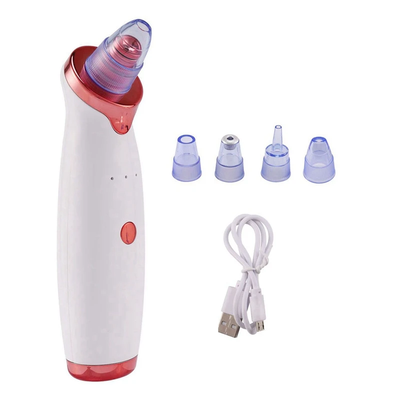 

Electric Facial Blackhead Remover Vacuum Pore Cleaner Acne Cleanser Black Spots Removal Face Nose Deep Cleaning Tools