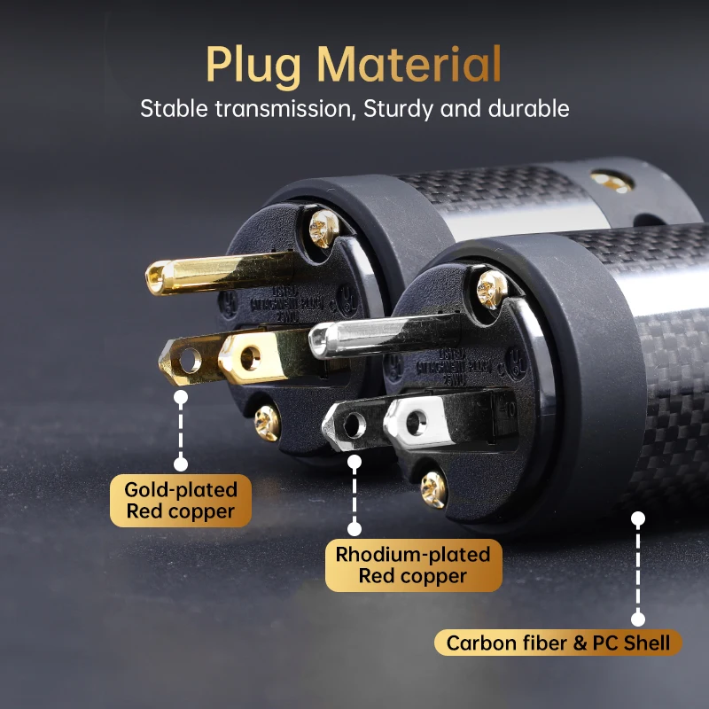 Фото Разъем питания Serost HiFi C-13 IEC (гнездо) из красной меди, стандарт США, для DIY аудиокабелей №2