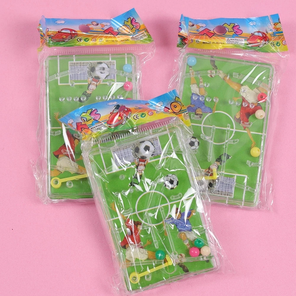 

20Pcs Football Pinball Game Board Field Shooting Pattern Palm Top Toy For Kids Birthday Party Favor Goodie Bag Giveaway Boy Girl