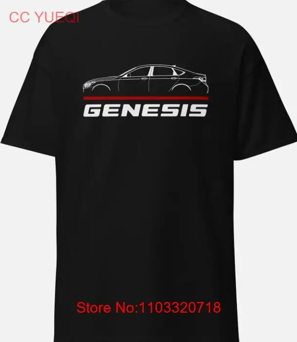 Футболка для Hyundai Genesis 2014 подарок любителю автомобиля на день рождения