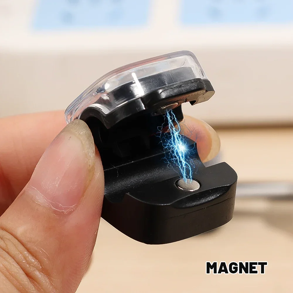 10 шт. разноцветные магнитные кабельные зажимы