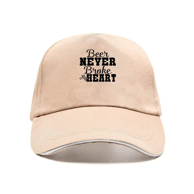 

Мужские Мягкие кепки с надписью «Beer Never broken My Heart»
