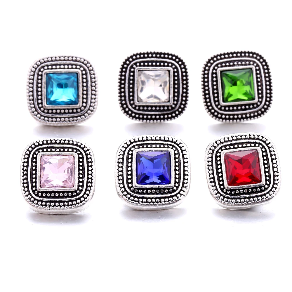 

Wholesale New Arrivals DIY Flower Cufflinks Gemelos Accessories Fit 18mm New In Bracelet Clasp Jewelry For Men And Women B634