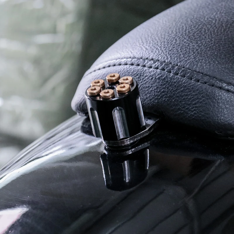 Задняя крышка для мотоцикла 1/4-20 с винтовым креплением и ручкой M6 Sportster Wide Glide Street