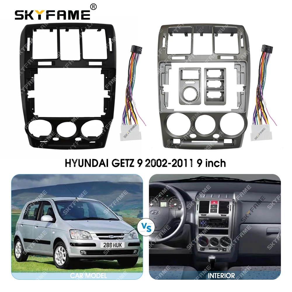 SKYFAME Автомобильная Рамка адаптер для Hyundai GETZ 2002-2011 Android радио приборная панель