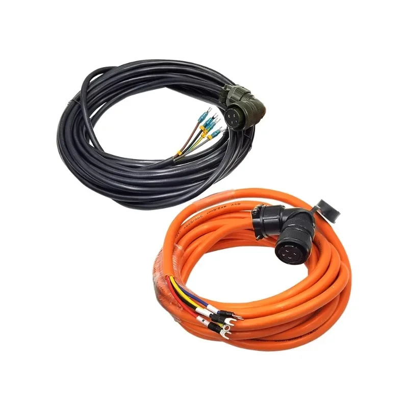 Линия электропитания серводвигателя 4-жильная линия Guangshu сигнальная Huada токарная