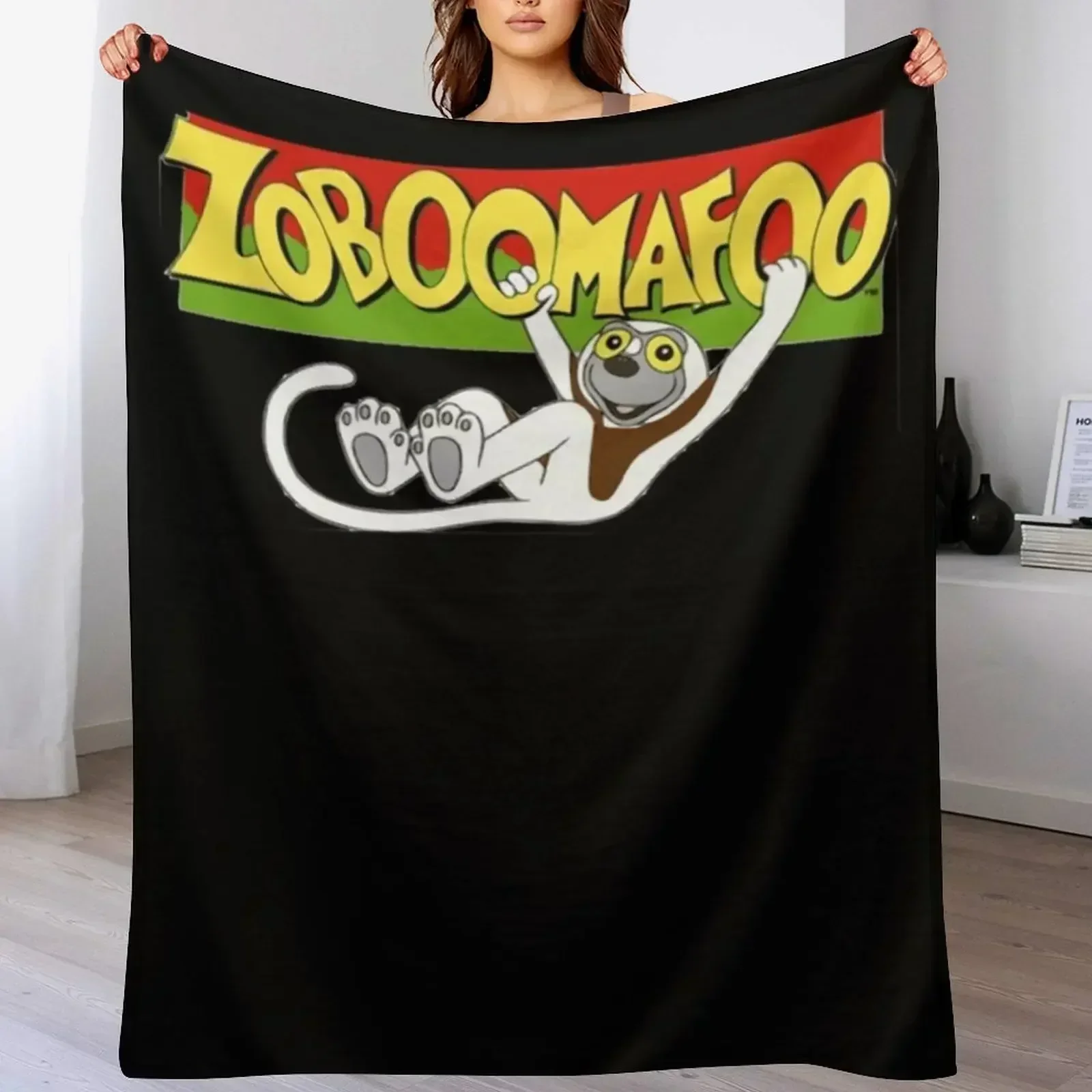 Фото Тонкое мягкое одеяло с логотипом zoboomafoo для летнего сна №4